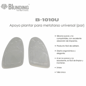 Apoyo plantar para metatarso universal (Par)